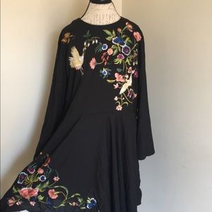 ASOS Floral Embroiled Dress